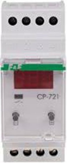 Изображение F&F Przekanik kontroli napicia 1-fazowy programowalny 1Z 16A 150-450V AC (CP-721)