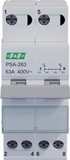 Picture of F&F Przecznik F&F PSA-263 moduowy sie-agregat 2 tory 63A