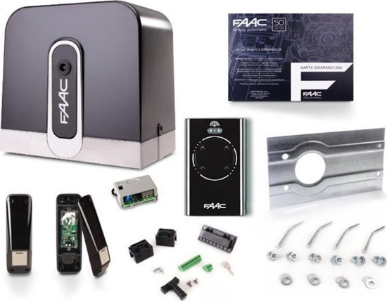 Picture of Faac Zestaw Cyclo C720 - FAAC 24V do 400kg bram przesuwnych