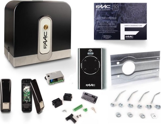 Picture of Faac Zestaw Cyclo C721 - FAAC 24V do 800kg bram przesuwnych