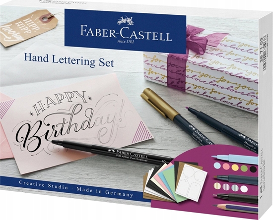 Picture of Faber-Castell FABER-CASTELL Kreativset Handlettering 12-teilig