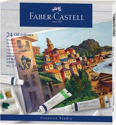 Attēls no Faber-Castell Farby olejne Faber-Castell Creative Studio 24 kolory