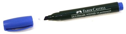 Attēls no Faber-Castell Marker wodoodporny cita kocówka niebieski