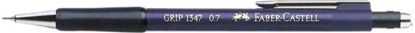 Изображение Faber-Castell Oówek automatyczny Grip 0.7mm niebieski metaliczny (134751FC)