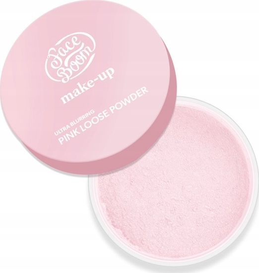 Picture of FACE BOOM_Ultra Blurring Pink Loose Powder puder pod oczy i do twarzy 6g
