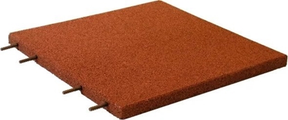 Picture of Falk Gummiflise 50x50x3 cm rød NORDIC PLAY Active (810-167)