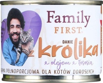 Picture of Family First Danie z królikiem adult 200 g