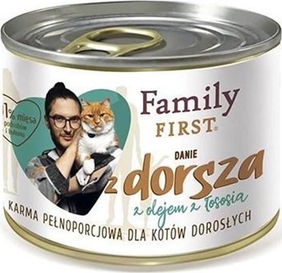 Picture of Family First FamilyFirst Danie z dorszem adult 200g
