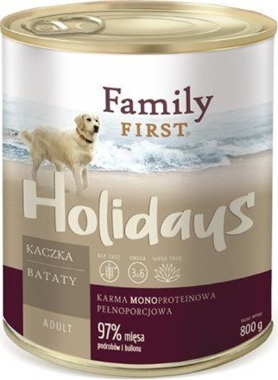 Picture of Family First FamilyFirst Kaczka+batat+monoproteina adult 800g