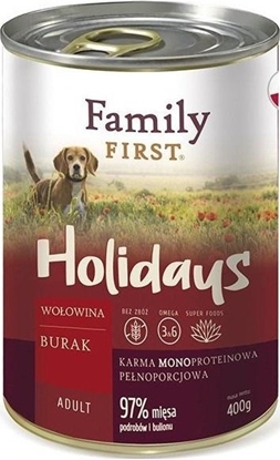 Picture of Family First FamilyFirst Woowina+burak+monoproteina adult 400g