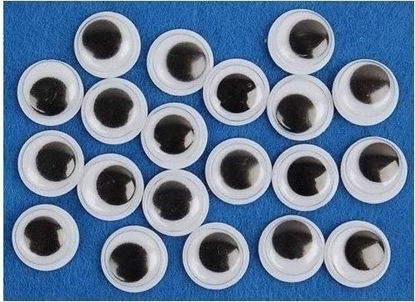 Attēls no FANDY Ruchome oczka 8mm 24szt