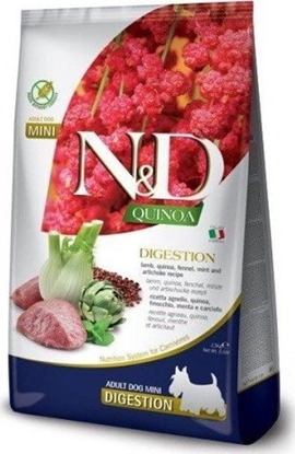 Attēls no Farmina FARMINA N&D QUINOA DOG DIGESTION ADULT MINI 2,5kg