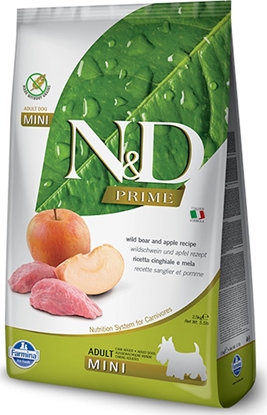 Изображение Farmina Pet Foods FARMINA PIES N&D 800g PRIME WILD  BOAR AND APPLE ADULT MINI