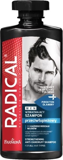 Picture of Farmona Farmona Radical Men Szampon wzmacniajcy przeciwupieowy dla mczyzn 400ml