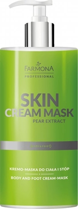 Picture of Farmona Farmona SKIN CREAM MASK PEAR EXTRACT Kremo - maska do ciaa i stóp 500ml.