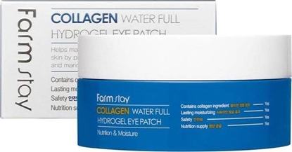 Attēls no Farmstay Collagen Water Full Hydrogel Eye Patch kolagenowe hydroelowe patki pod oczy 60szt