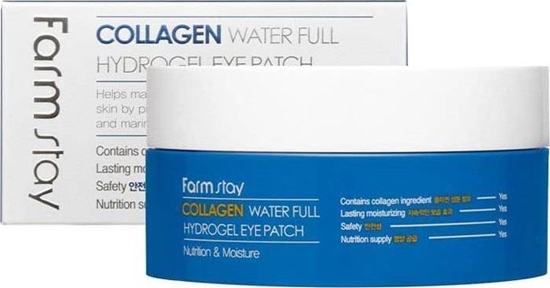 Picture of Farmstay Collagen Water Full Hydrogel Eye Patch kolagenowe hydroelowe patki pod oczy 60szt