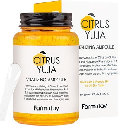 Attēls no Farmstay FARMSTAY_Citrus Yuja ampuka do twarzy 250ml