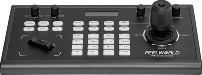 Picture of Feelworld FEELWORLD KBC10 PTZ Camera Controller with Joystick and Keyboard Control LCD Display PoE Supported