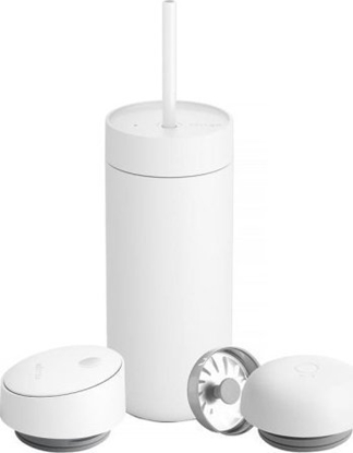 Picture of Fellow - Carter Move Mug 3 w 1 - Kubek termiczny + 3 nakrtki - Biay 473 ml