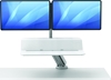 Picture of Fellowes Lotus RT Sit-Stand Workstation – Dual White