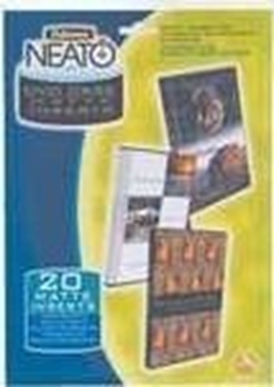 Picture of Fellowes Wkadki matowe do pud. na DVD op. 20szt.