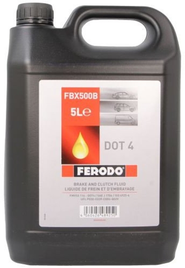 Изображение FERODO Stabdi skystis DOT4 5L