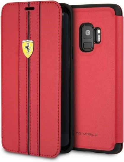 Picture of Ferrari book dla Samsung S9 (FESURFLBKTS9REB)