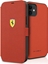 Picture of Ferrari Ferrari FESPEFLBKP12SRE iPhone 12 mini 5,4" czerwony/red book On Track Perforated