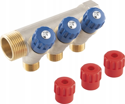 Picture of Ferro Rozdzielacz sanitarny 1"x1/2", 2-drogowy