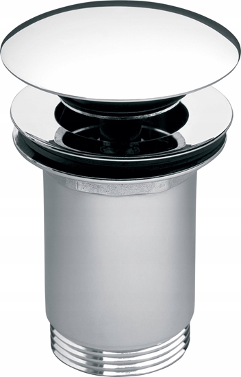 Изображение Ferro S285B SPUST/KOREK KLIK-KLAK ROTONDO BEZ PRZELEWU G5/4 CHROM BLISTER FERRO // S.SPUST.KLIK-KLAK-F-S285B