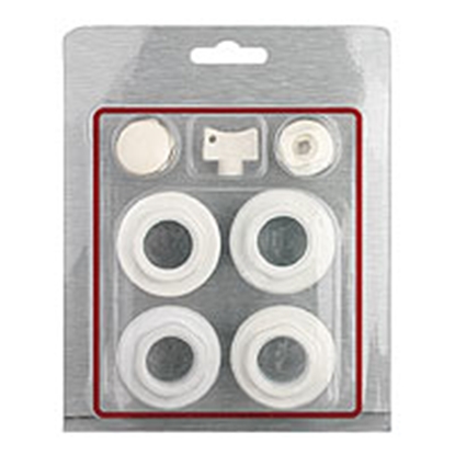 Picture of Ferro Zestaw korków grzejnikowych 1x1/2" + odpowietrznik ZGG1B