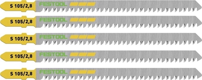 Picture of Festool Brzeszczoty do drewna wyrzynarki proste cicie S 105/2,8 5szt. FESTOOL