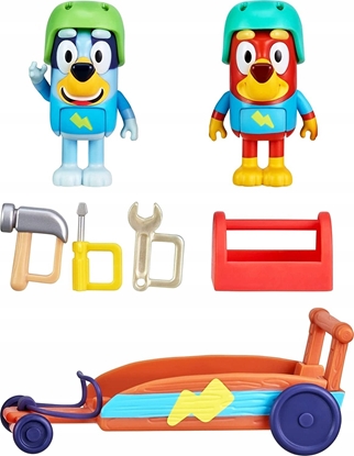 Picture of Figurka Bluey School Billy Cart Set