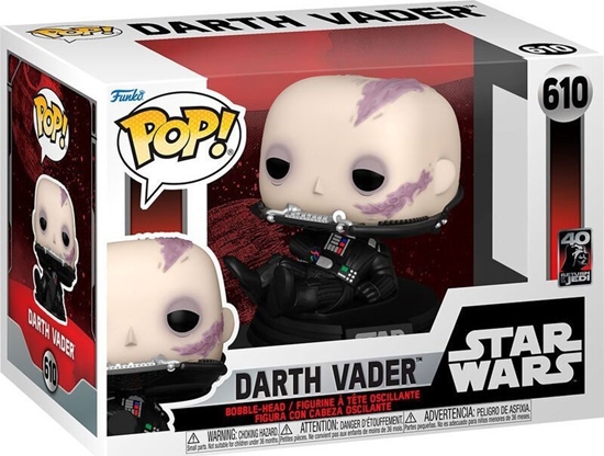 Picture of Figurka Funko Pop funko pop! star wars 6 610 darth vader "unmasked" "40th anniversary"