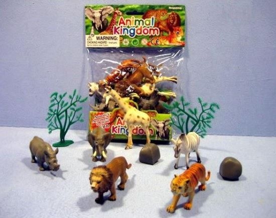 Picture of Figurka Hipo Zwierzta Dzikie 6 Sztuk Worek (HSH003)