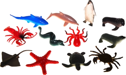 Picture of Figurka Hipo Zwierzta morskie 12szt w worku