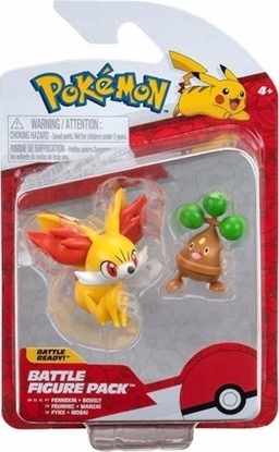 Picture of Figurka Pokemon Pokémon - Battle Figure - Fennekin and Bonsly (PKW3012) /Figures /Multi