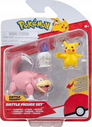 Attēls no Figurka Pokemon Pokémon - Battle Figure 3 Pk - Pikachu Female (PKW3056) /Figures /Multi