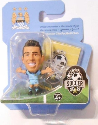 Изображение Figurka SoccerStarz Soccerstarz - Manchester City Sergio Aguero - Home Kit (2016 version) /Figures /