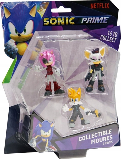Изображение Figurka Sonic SONIC figures 3-pack 6,5 cm