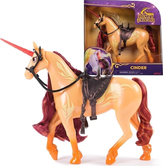Изображение Figurka Spin Master Unicorn Academy - Jednoroec Cinder + akcesoria jedzieckie
