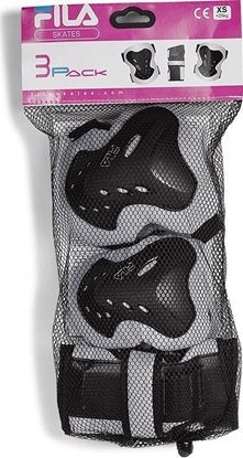 Picture of Fila FS Ochr FP JR GIRL sil/blk/pink XS