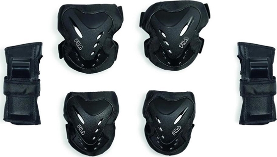 Picture of Fila Ochraniacze FP JR BOY blk/red XS