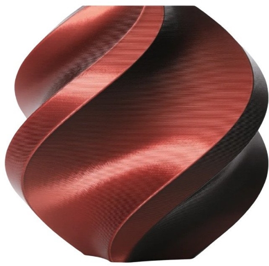 Изображение Filament Bambu Lab PLA Silk 1,75mm 1kg - w zestawie z wielorazow szpul - Velvet Eclipse}