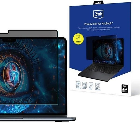 Picture of Filtr 3MK Filtr prywatyzujcy, elektroststyczny - 3mk Privacy filter for MacBook Pro 16" 2019