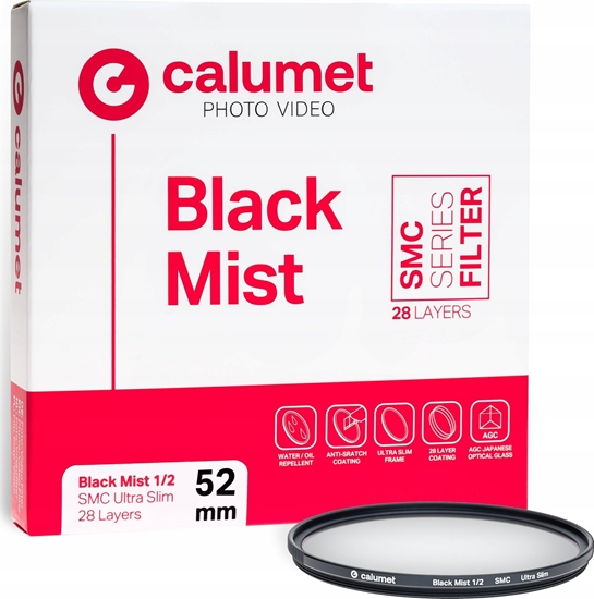 Picture of Filtr Calumet Calumet Filtr Black Mist 1/2 SMC 52 mm Ultra Slim 28 Layers