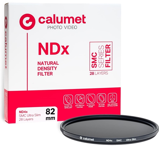 Picture of Filtr Calumet Calumet Filtr ND4x SMC 82 mm Ultra Slim 28 Layers