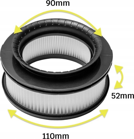 Изображение Filtr do odkurzacza zamiennik do Tefal Rowenta ZR009008