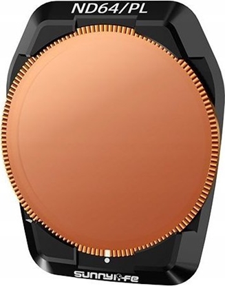 Picture of FILTR HYBRYDOWY 2w1 Polaryzacyjny PL + Szary ND64 do DJI AIR 3S 3 S + Etui / FI923-64P